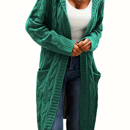 Kapuzenjacke Damen Lang Elegant