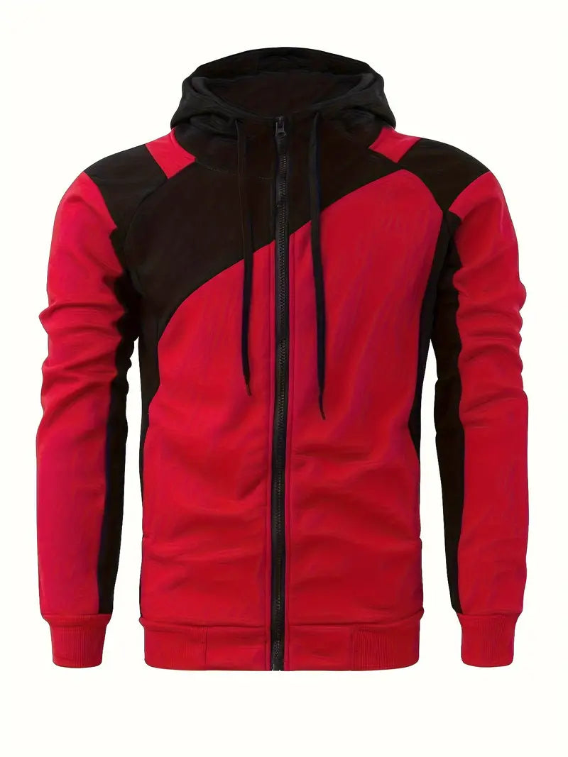 Casual Hoodie Farbenfroh Groß - IdealeKleiden