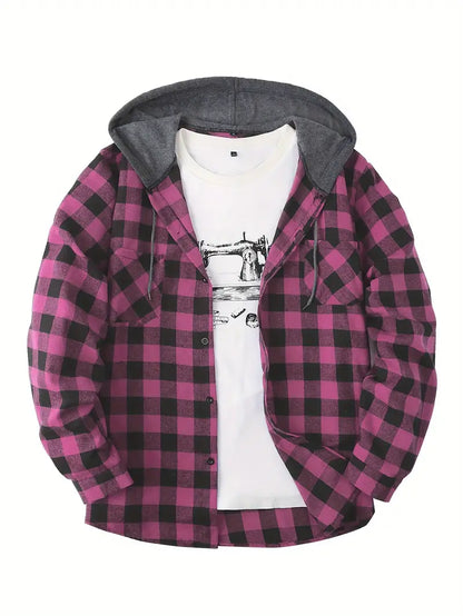 Karierter Herrenpullover Modern Style - IdealeKleiden