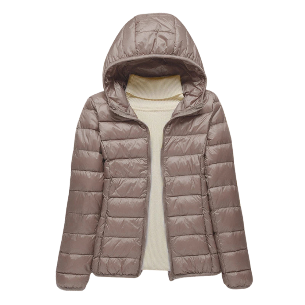 Leichte Wattierte Winterjacke Damen