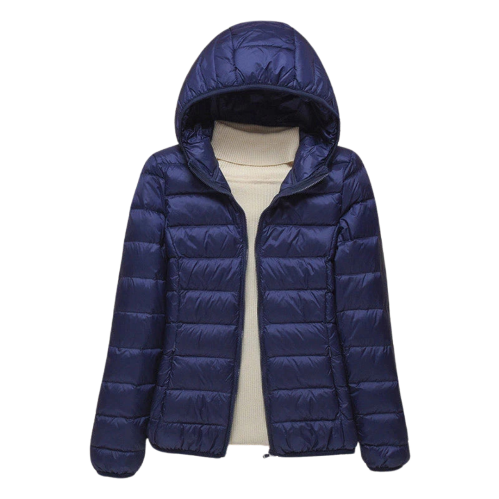 Leichte Wattierte Winterjacke Damen