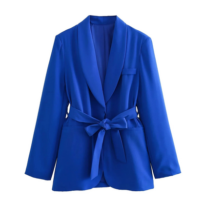 Modisches Hausanzug Set Blazer und Hose Mehrfarbig