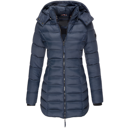 Eleganter Damenmantel Warm Gepolstert