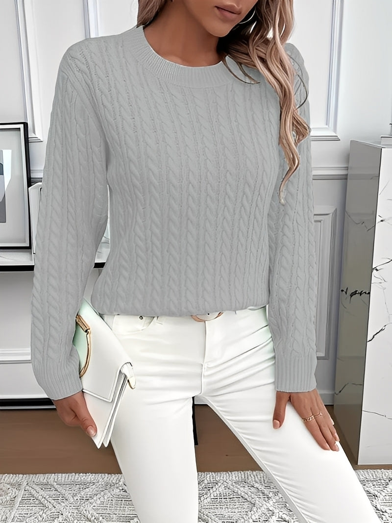 Weicher Damen Strickpullover Gemütlich