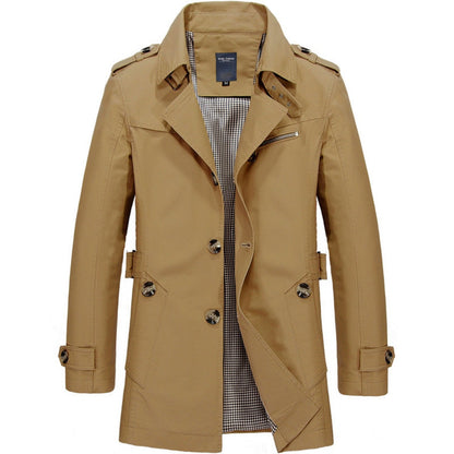 Stilvoller Herren Trenchcoat Klassisch