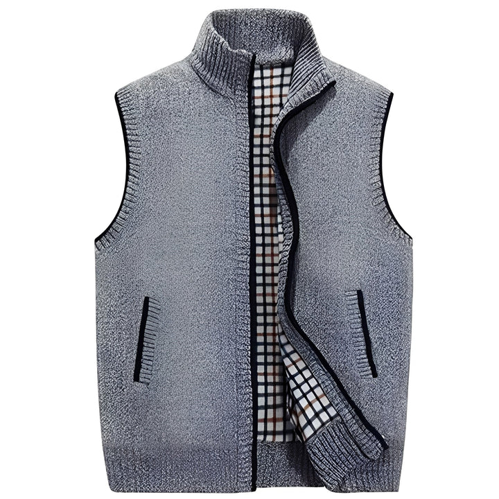 Herren Cardigan Elegant Fleece Innenfutter