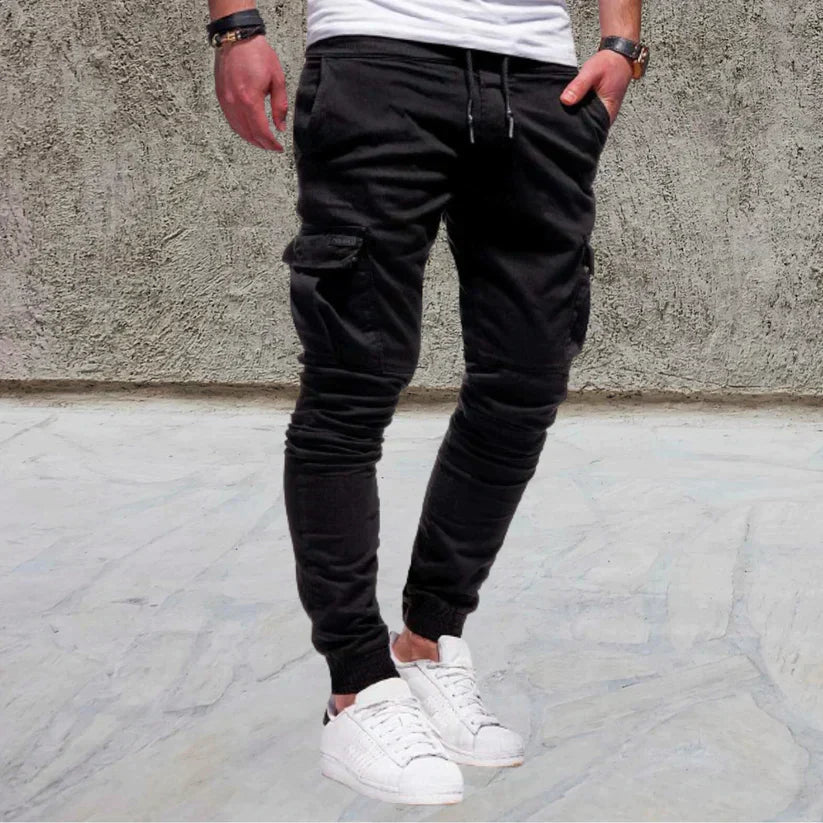 Bequeme Herren-Cargohose Mit Vielen Taschen - IdealeKleiden