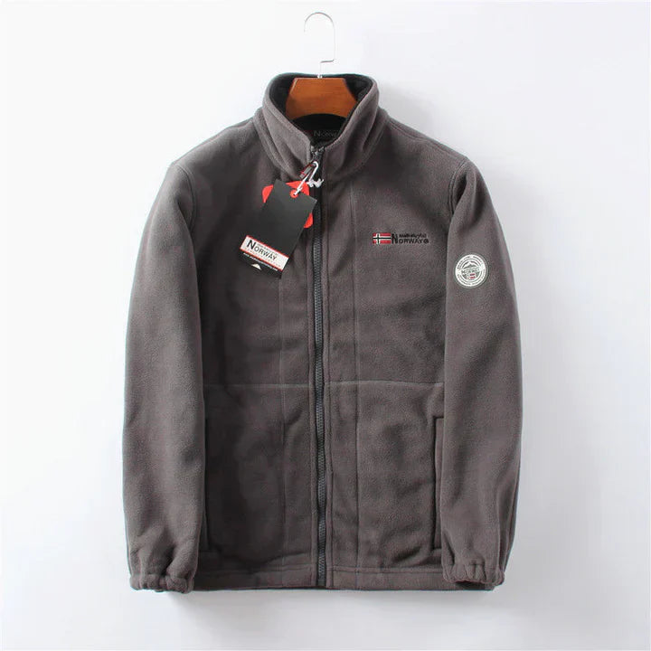 Herren Fleecejacke Winddicht Bequem