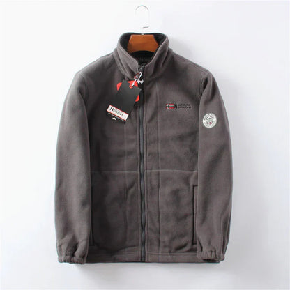Herren Fleecejacke Winddicht Bequem