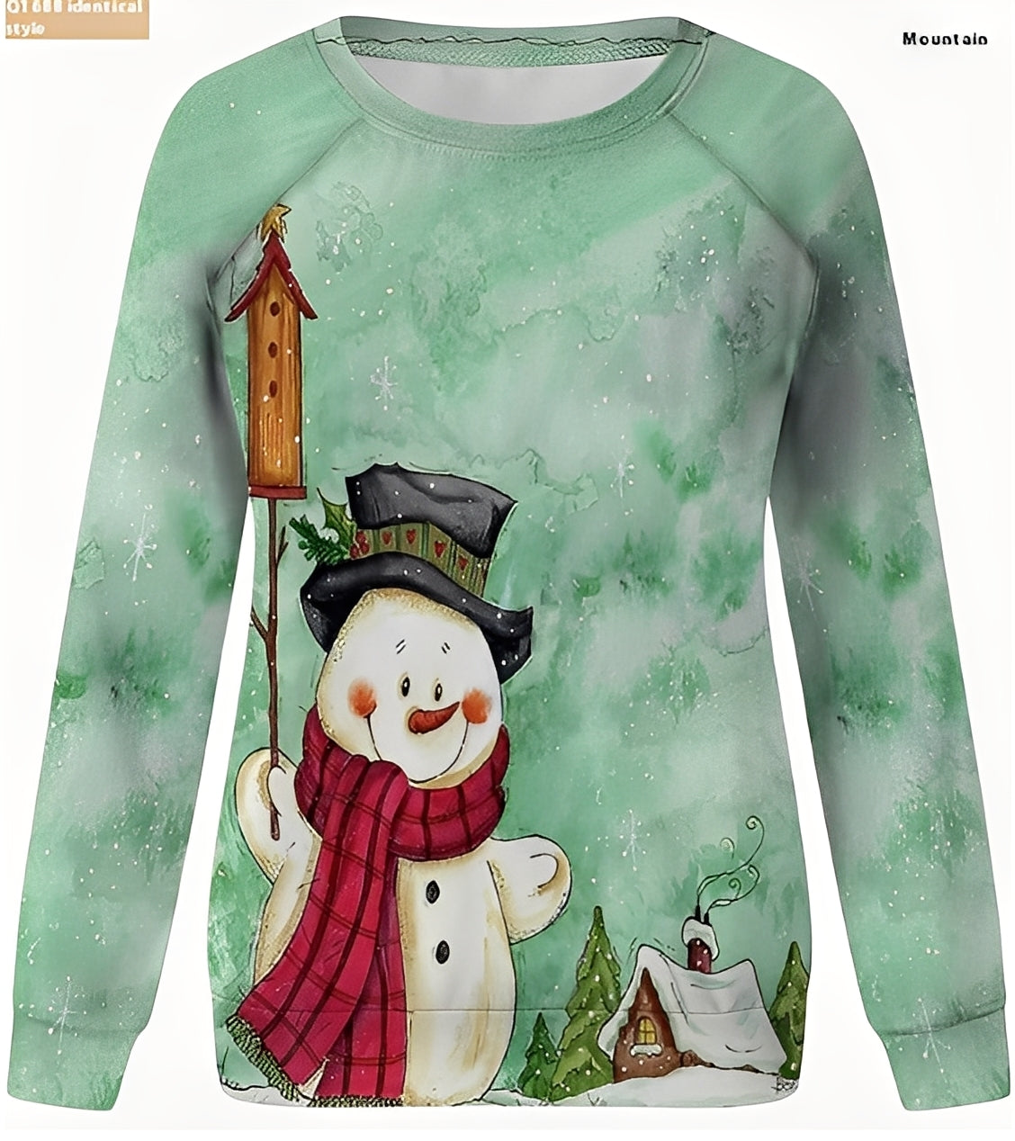 Weihnachtspulli Damen Festive Style