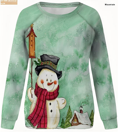 Weihnachtspulli Damen Festive Style