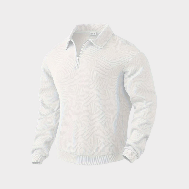 Herren Pullover Freizeit Sweatshirt Mit Reißverschluss