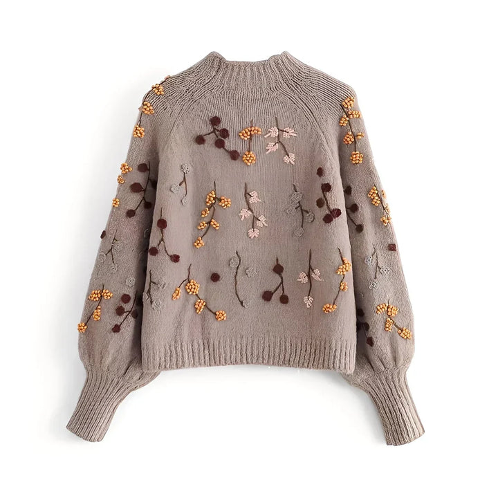 Eleganter Strickpullover Damen Modern