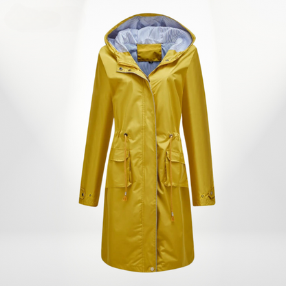 Wasserdichte Trenchcoat Damen Lang