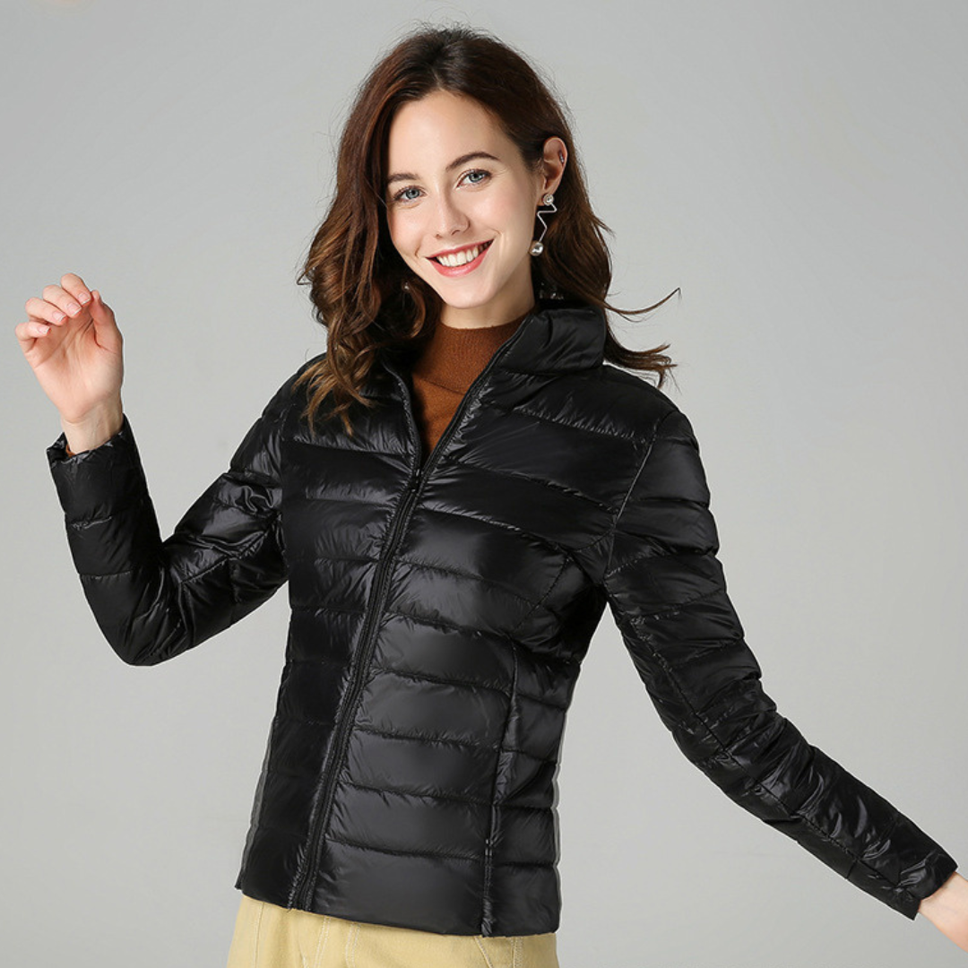 Damenjacke Leicht Übergangsjacke Moderne Schnitt
