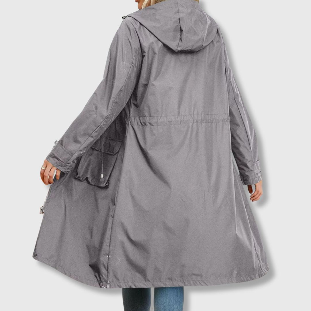 Praktische Winterjacke Kapuze Damen - IdealeKleiden