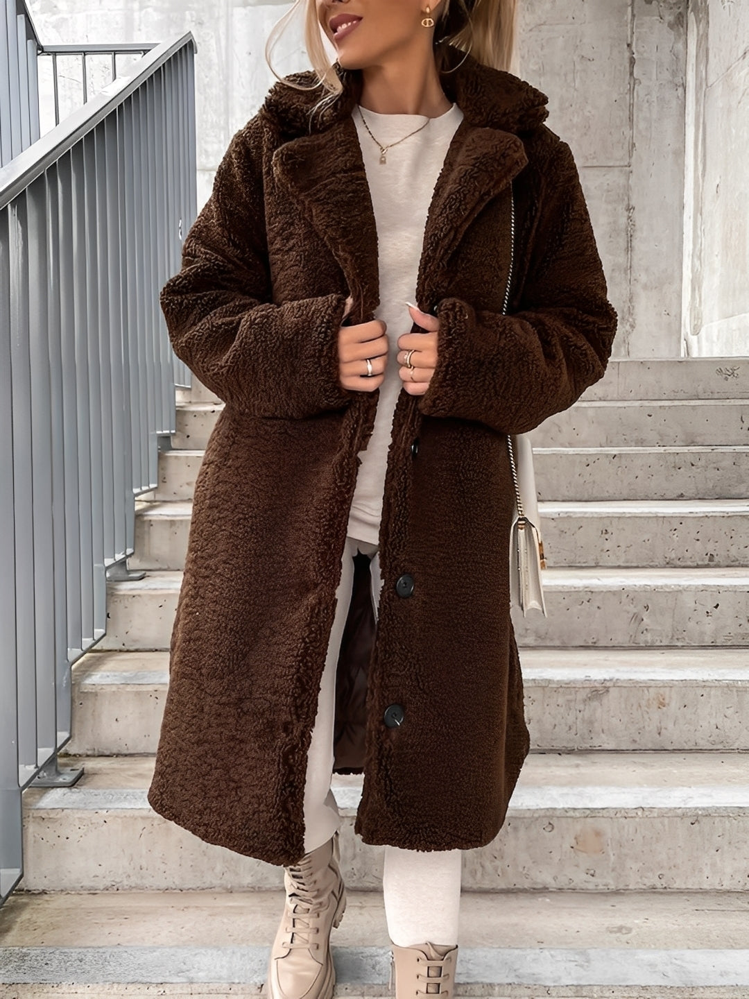 Stylische Damen Fleecejacke Warm & Bequem