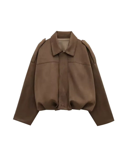 Große Langarmjacke Bequem Freizeitjacke Übergröße