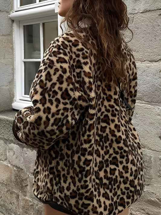 Stylische Damenjacke Groß Warm Winter - IdealeKleiden