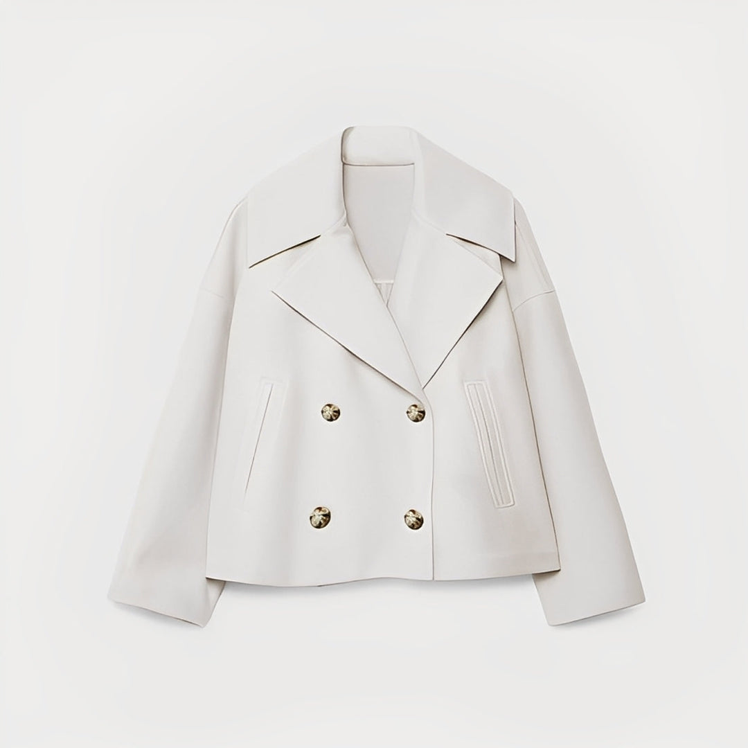 Bequeme Kurzjacke Damen Freizeit Style