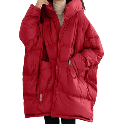 Damen Winterjacke Bequem Gepolstert