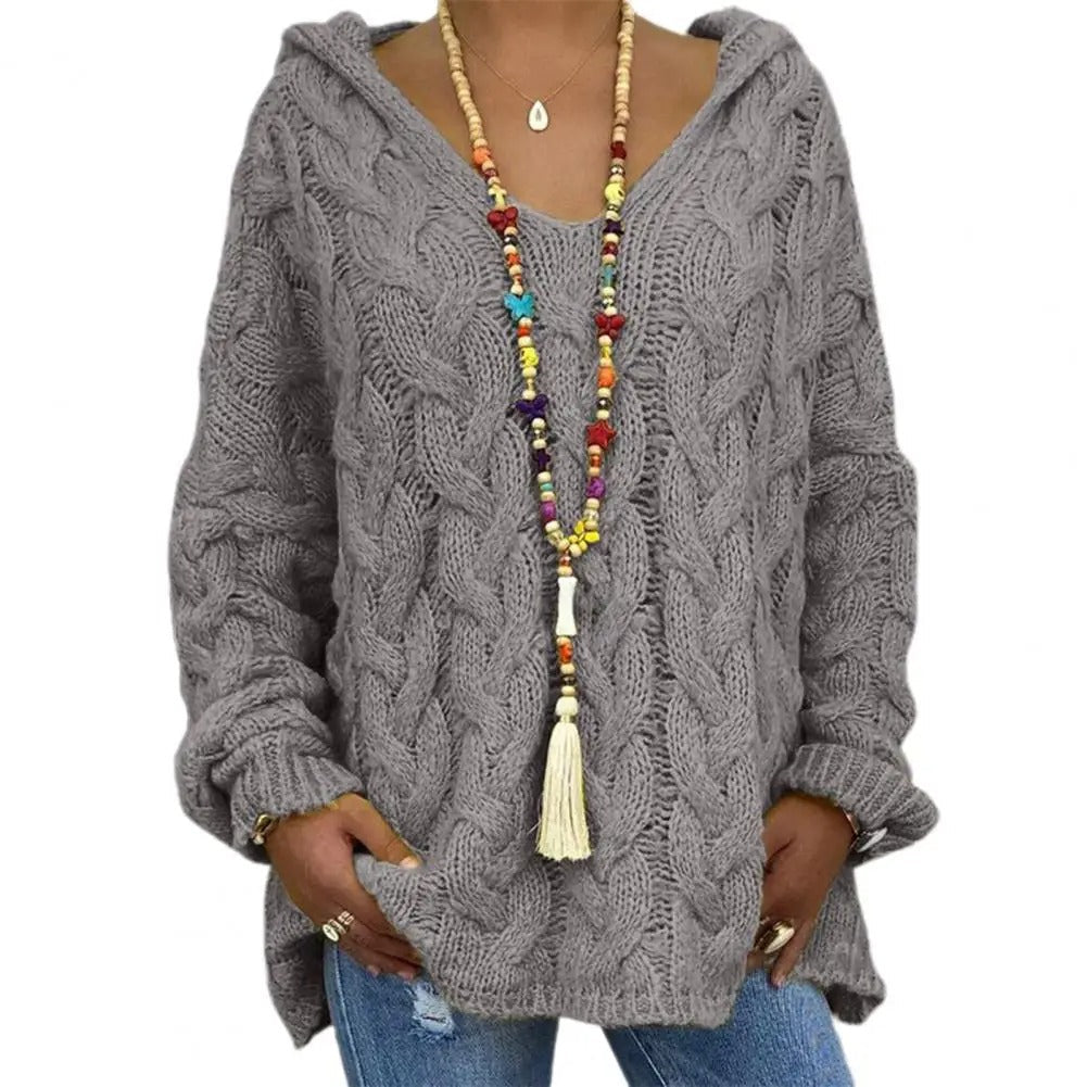 Gemütlicher Strickhoodie Ultimative Bequemlichkeit