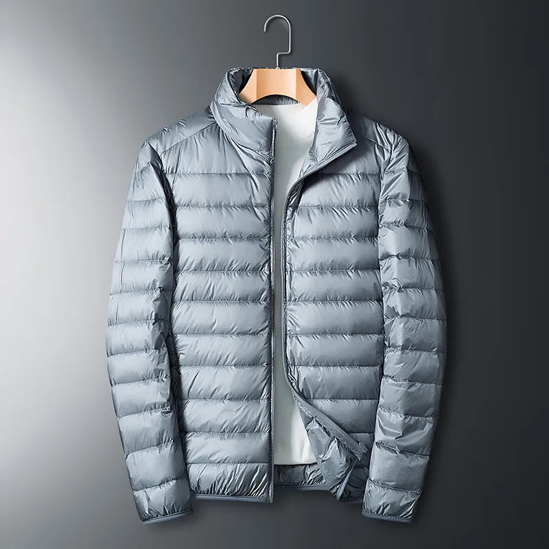 Herren Jacke Leicht Kragen Style