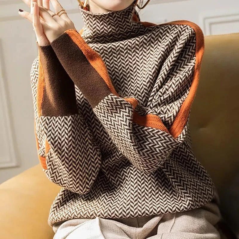 Winterpullover Elegant Moderner Look - IdealeKleiden