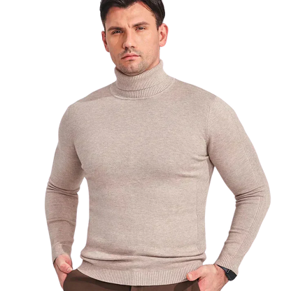 Noah - Feiner Rollkragenpullover Slim Fit Kaschmir - IdealeKleiden