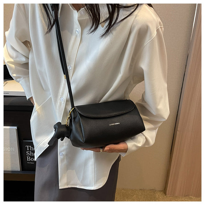 Elegante Retro-Handtasche aus Leder Design - IdealeKleiden