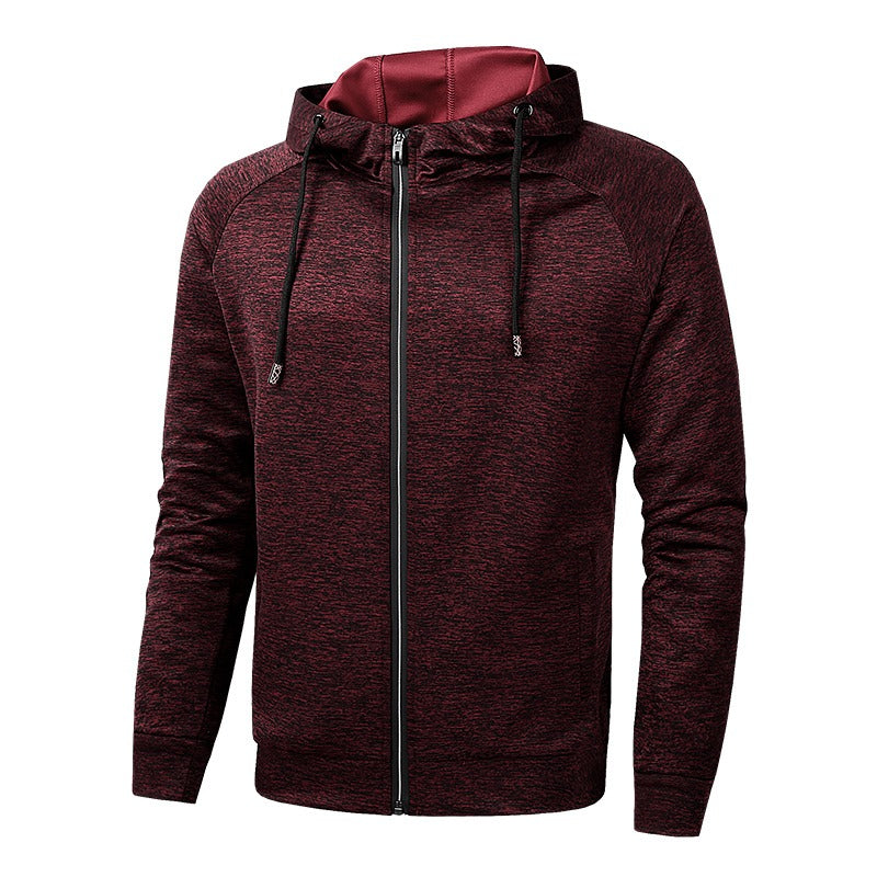Lässige Herrenjacke mit Kapuze