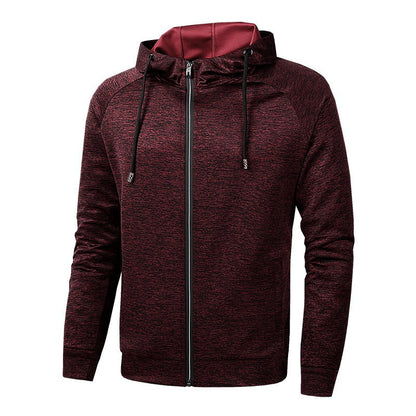 Lässige Herrenjacke mit Kapuze