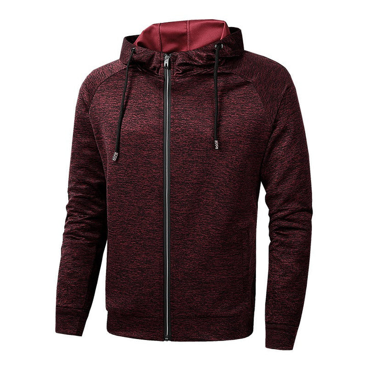 Lässige Herrenjacke mit Kapuze