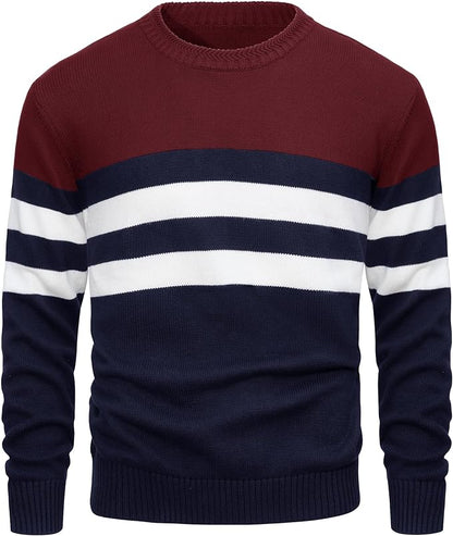 Herren Pullover Italienisch Elegant Baumwolle