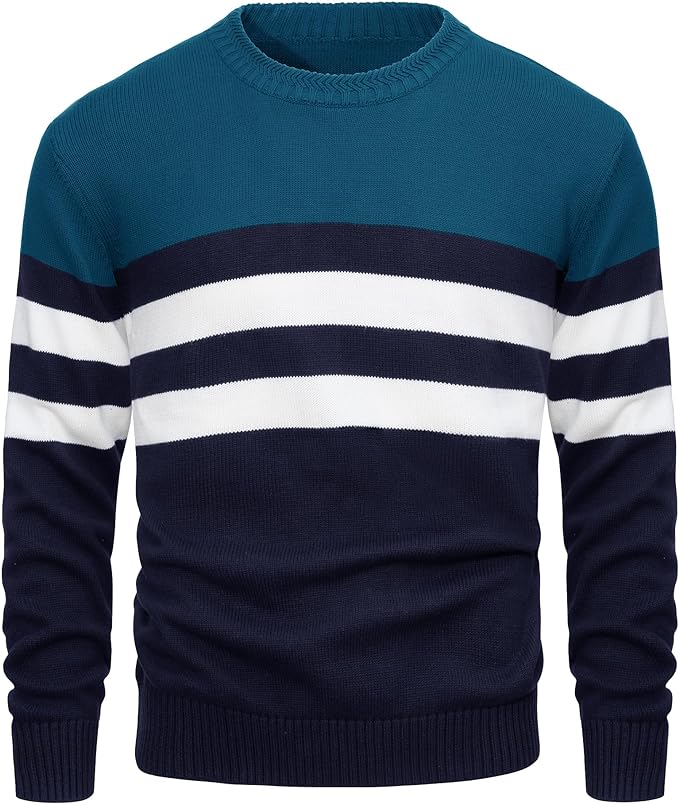 Herren Pullover Italienisch Elegant Baumwolle