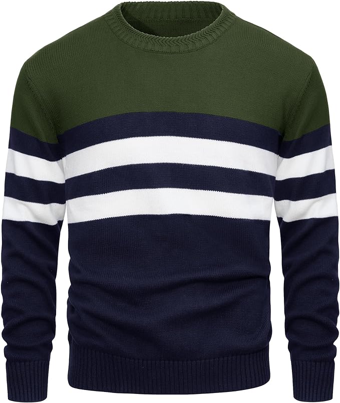 Herren Pullover Italienisch Elegant Baumwolle