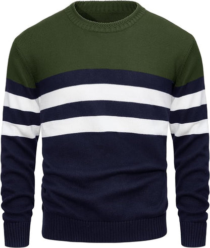 Herren Pullover Italienisch Elegant Baumwolle