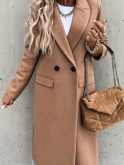 Lange Winterjacke Klassisch Zeitlos