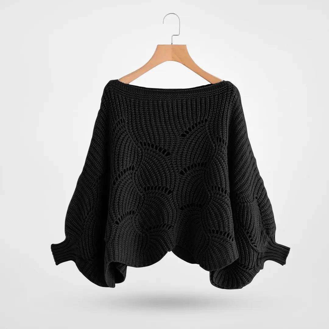 Weicher Batwing Pullover Damen Sweater