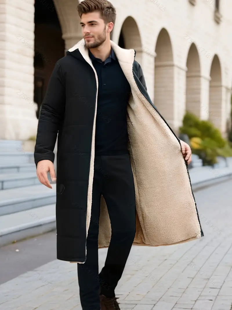 Lässige Fleecejacke Herren Modern - IdealeKleiden