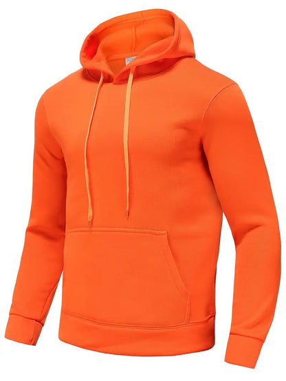 Herren Pullover Kapuze Modern Kordelzug