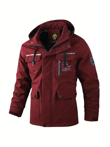 Stylische Winterjacke Herren Modern Design