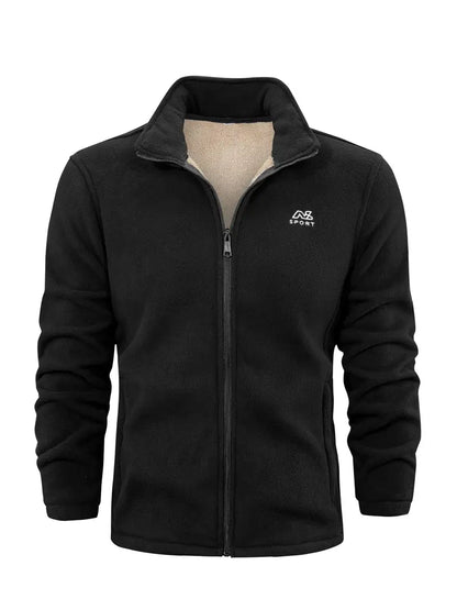 Herren Winterjacke Luxus Pelzverkleidung