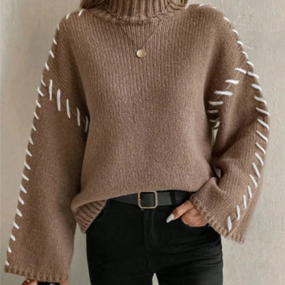 Weiche Strickpullover Damen Elegant Comfort