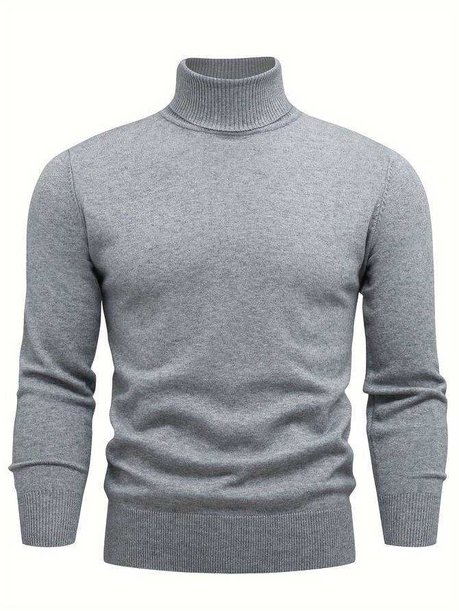 Herren Rollkragenpullover Modern Vielseitig