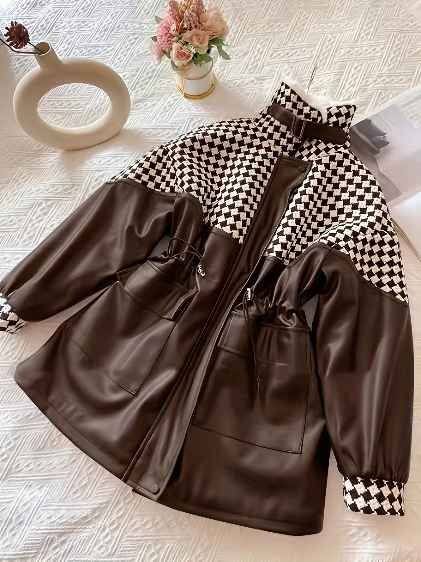 Weiche Damenjacke Herbst Winter