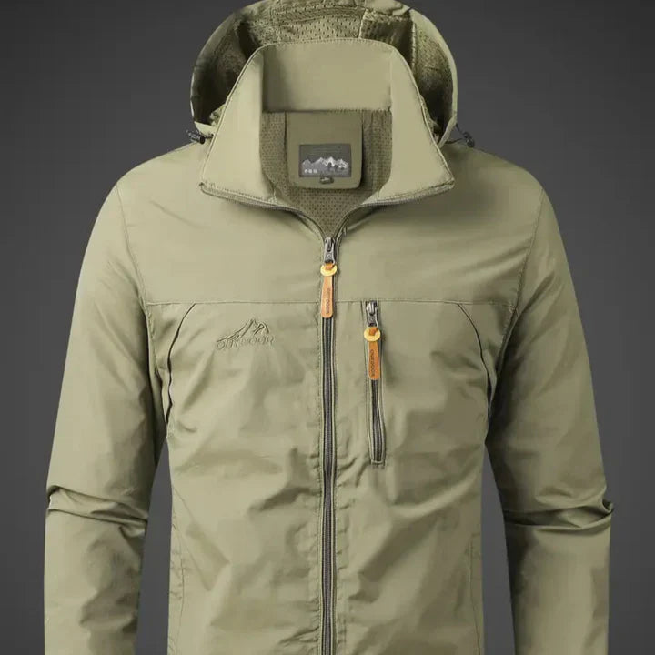 Wasserdichte Herren Outdoorjacke Windstopper