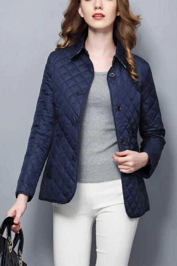 Slim Fit Herrenjacke Baumwolle Herbst Winter