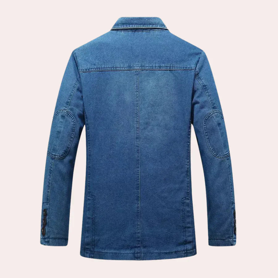 Eleganter Jeans-Blazer für Männer Modern Style - IdealeKleiden