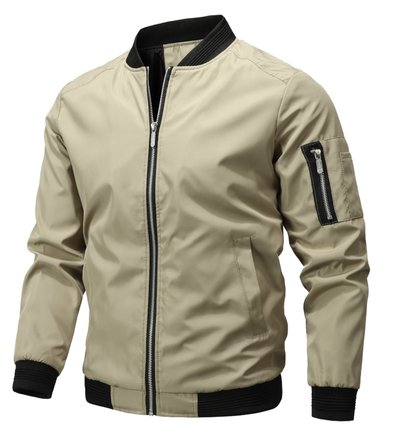 Herren Bomberjacke Leicht Sportlich